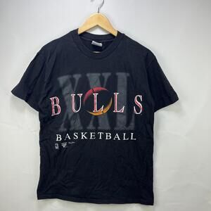 Vintage 90s Chicago Bulls Faded Single Stitch T-Shirt Medium